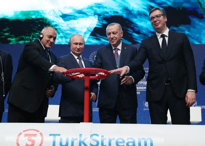 TürkAkım doğal gaz boru hattı açıldı 17