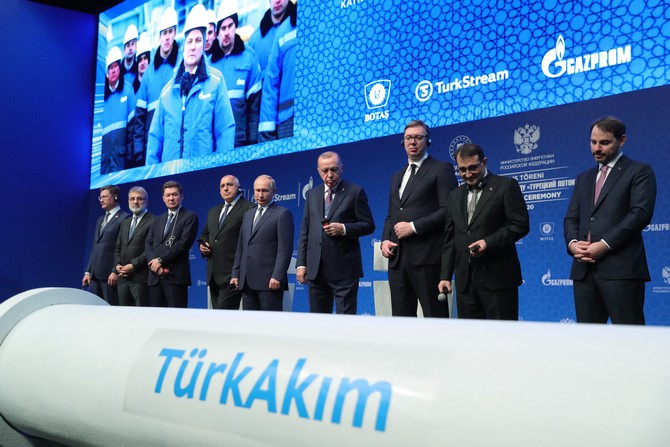 TürkAkım doğal gaz boru hattı açıldı 19