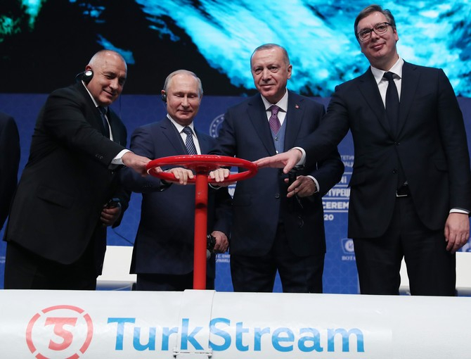 TürkAkım doğal gaz boru hattı açıldı 21