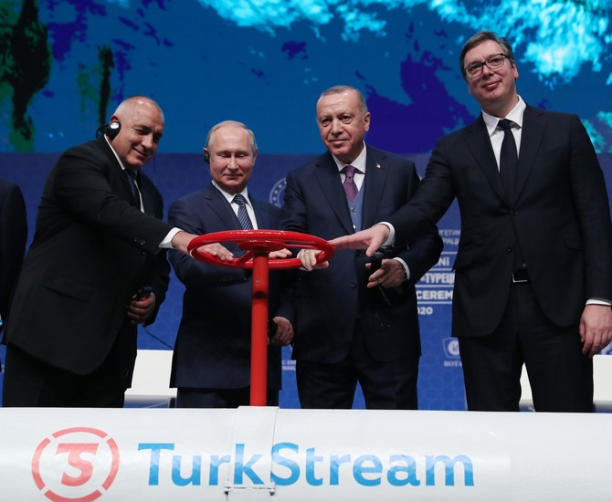 TürkAkım doğal gaz boru hattı açıldı 23