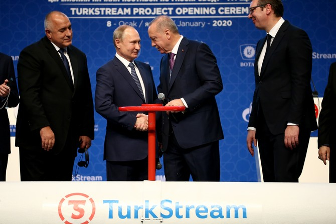 TürkAkım doğal gaz boru hattı açıldı 24