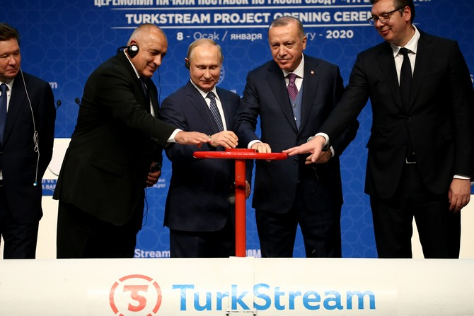 TürkAkım doğal gaz boru hattı açıldı 25