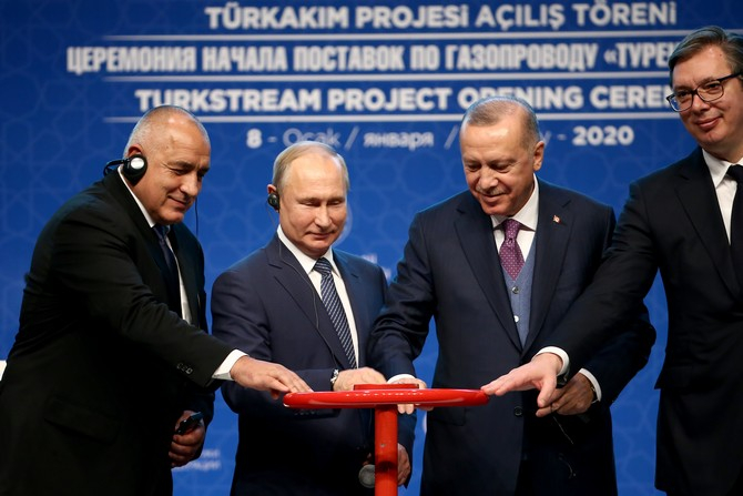TürkAkım doğal gaz boru hattı açıldı 46