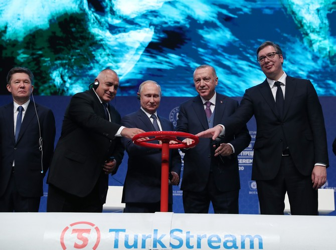 TürkAkım doğal gaz boru hattı açıldı 49