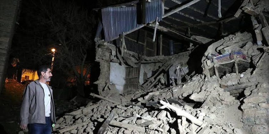 Elazığ'da 6,5 büyüklüğünde deprem