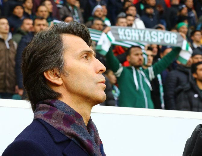 Konyaspor-Göztepe maçından kareler 17