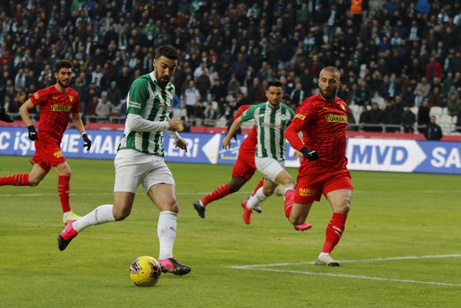 Konyaspor-Göztepe maçından kareler 21