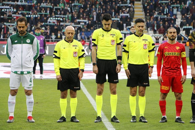 Konyaspor-Göztepe maçından kareler 6