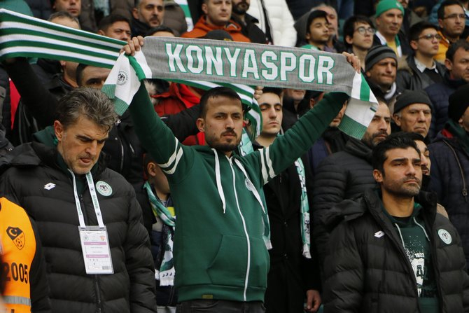 Konyaspor-Göztepe maçından kareler 7