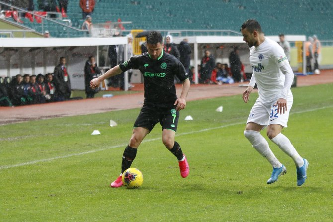 Konyaspor: 0 - Kasımpaşa: 0 13