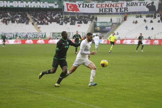 Konyaspor: 0 - Kasımpaşa: 0 18