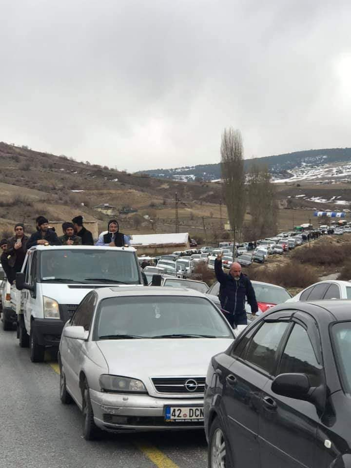 Konya'nın İdlib şehidi Bayram Olgun'u son yolculuğuna on binler uğurladı 30