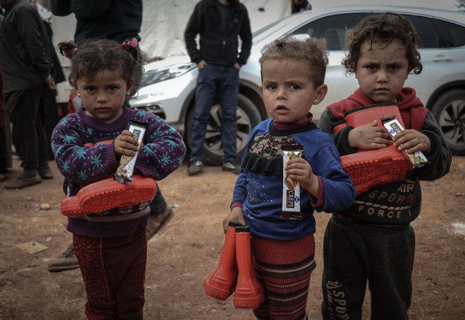 İdlib'teki göç en fazla çocukları etkiliyor 10