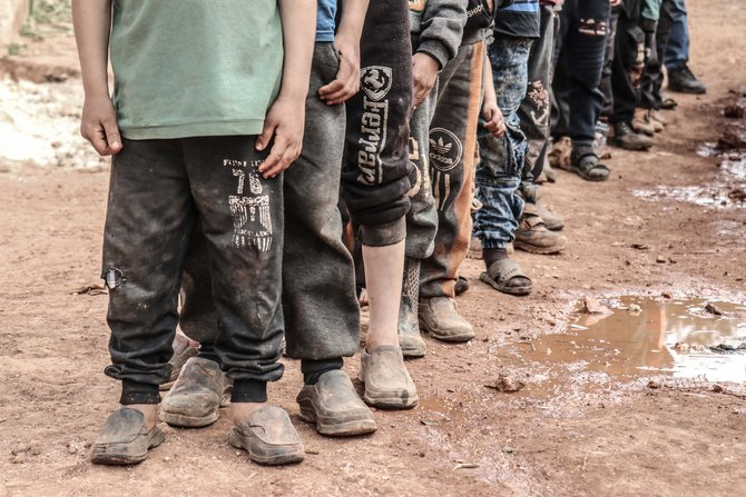 İdlib'teki göç en fazla çocukları etkiliyor 12