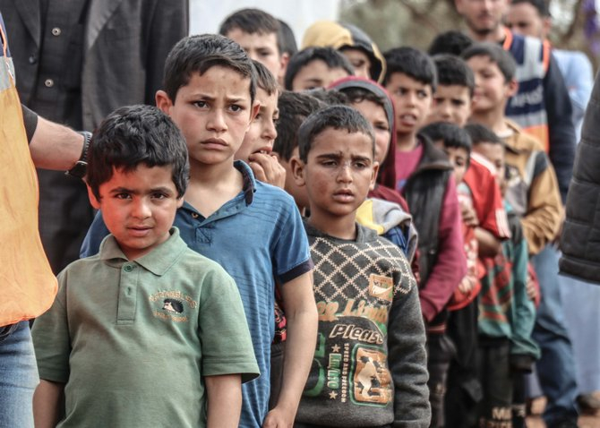 İdlib'teki göç en fazla çocukları etkiliyor 14