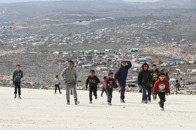 İdlib'teki göç en fazla çocukları etkiliyor 15