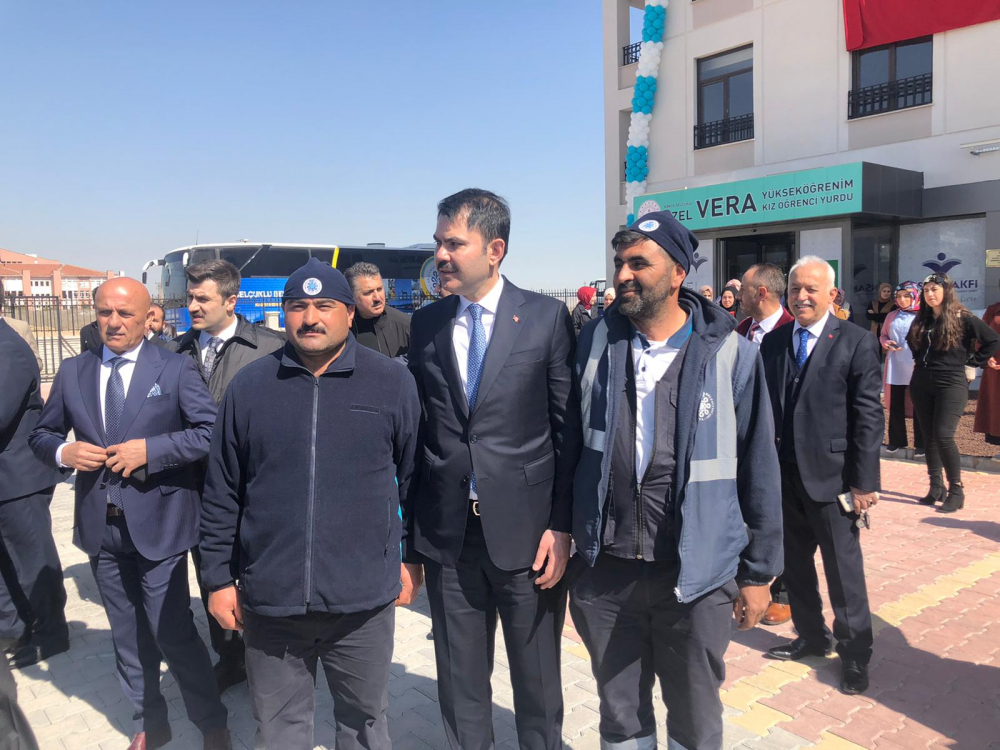 Bakan Kurum, Konya'da yurt yerleşkesi açılışına katıldı 18