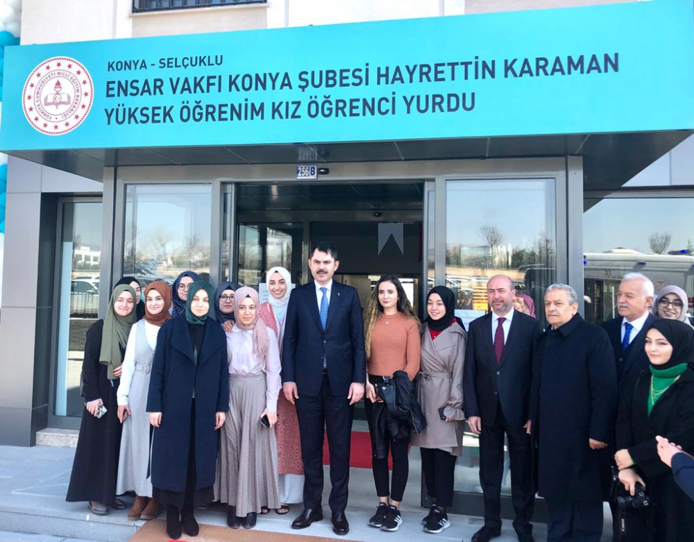 Bakan Kurum, Konya'da yurt yerleşkesi açılışına katıldı 24