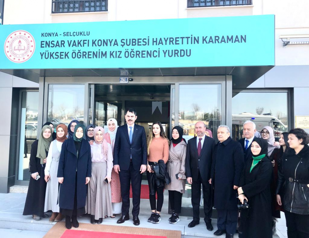 Bakan Kurum, Konya'da yurt yerleşkesi açılışına katıldı 25