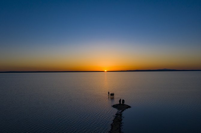 Tuz Gölü'nde gün batımı 10