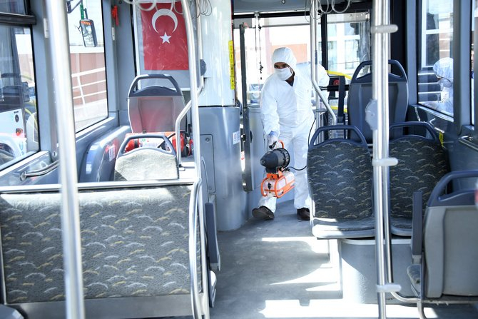 Konya Büyükşehir koronavirüsle mücadeleyi etkin şekilde sürdürüyor 10