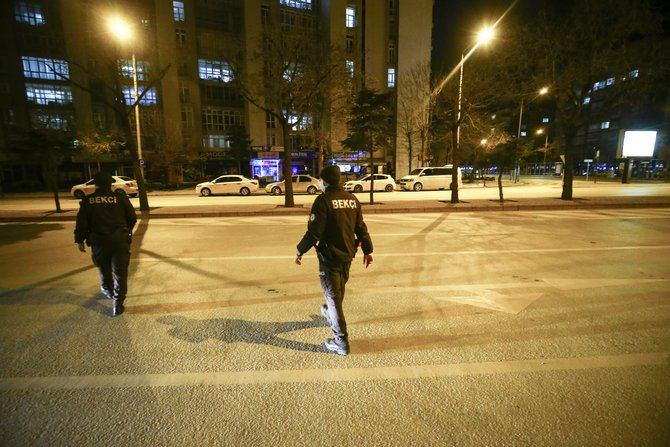 Konya sokağa çıkma yasağının ardından sokaklar boşaldı 7