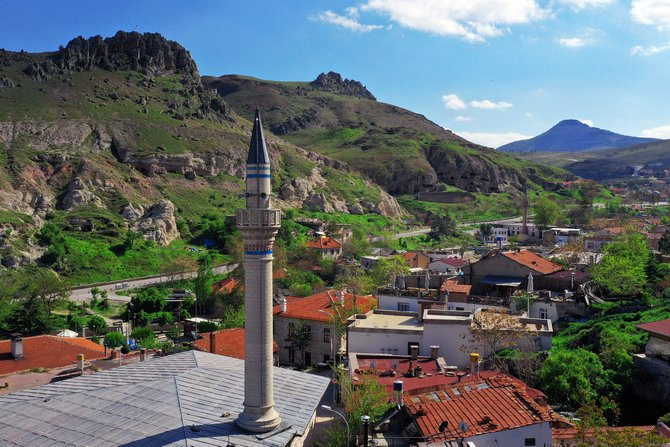 Konya'nın tarihi mahallesi Sille'de koronavirüs sessizliği 7