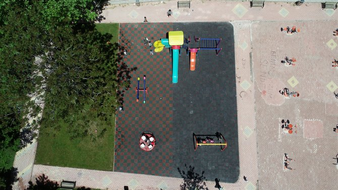 Konya’da parklar çocuklarla doldu 10