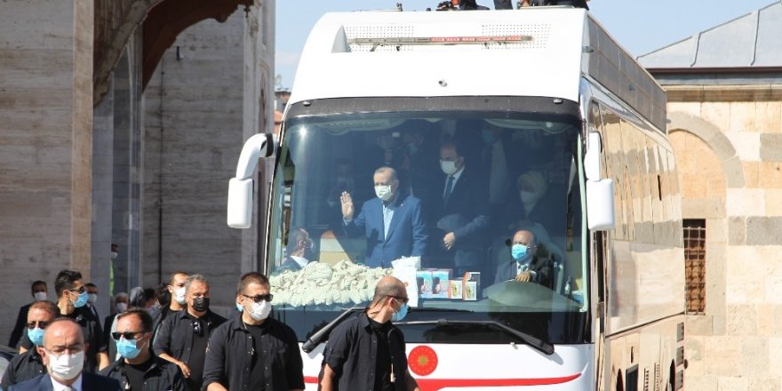 Cumhurbaşkanı Erdoğan, Konya’da