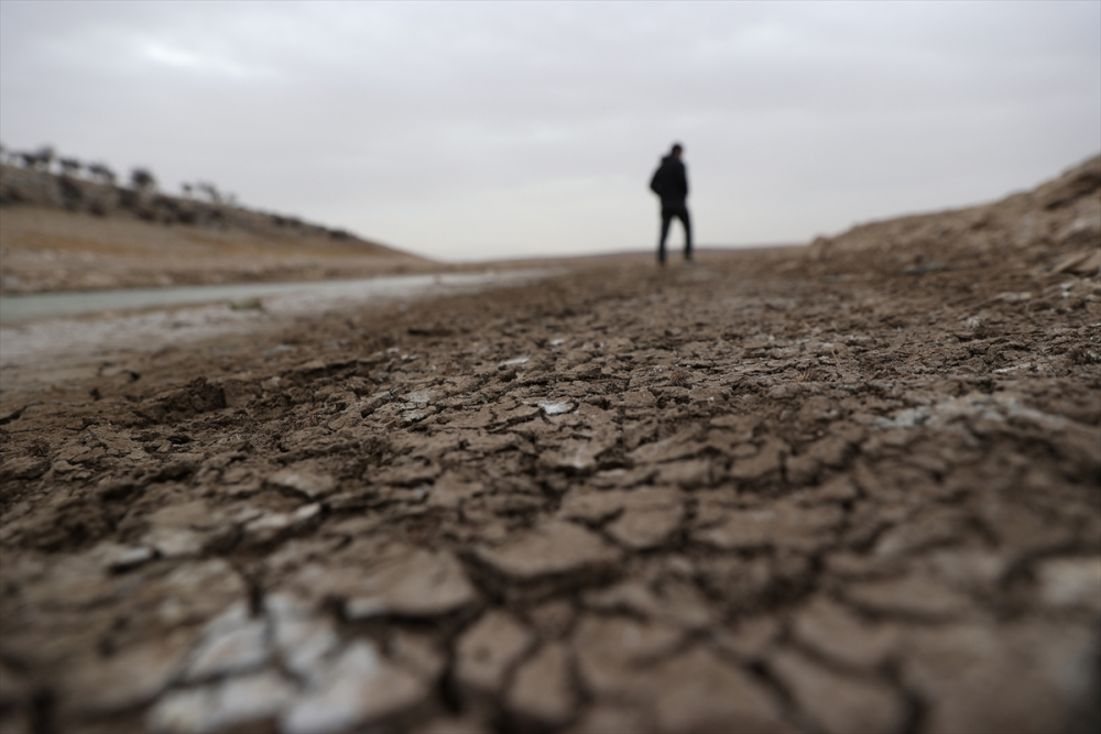 Konya'da suları çekilen May Barajı, kuraklığın boyutunu gözler önüne seriyor 4