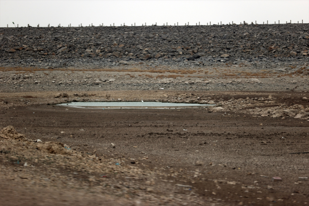 Konya'da suları çekilen May Barajı, kuraklığın boyutunu gözler önüne seriyor 5