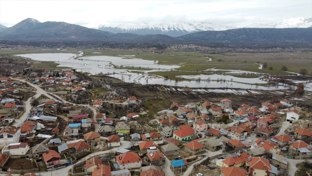 Yağışlar Beyşehir Gölü'ne "can suyu" oldu 11