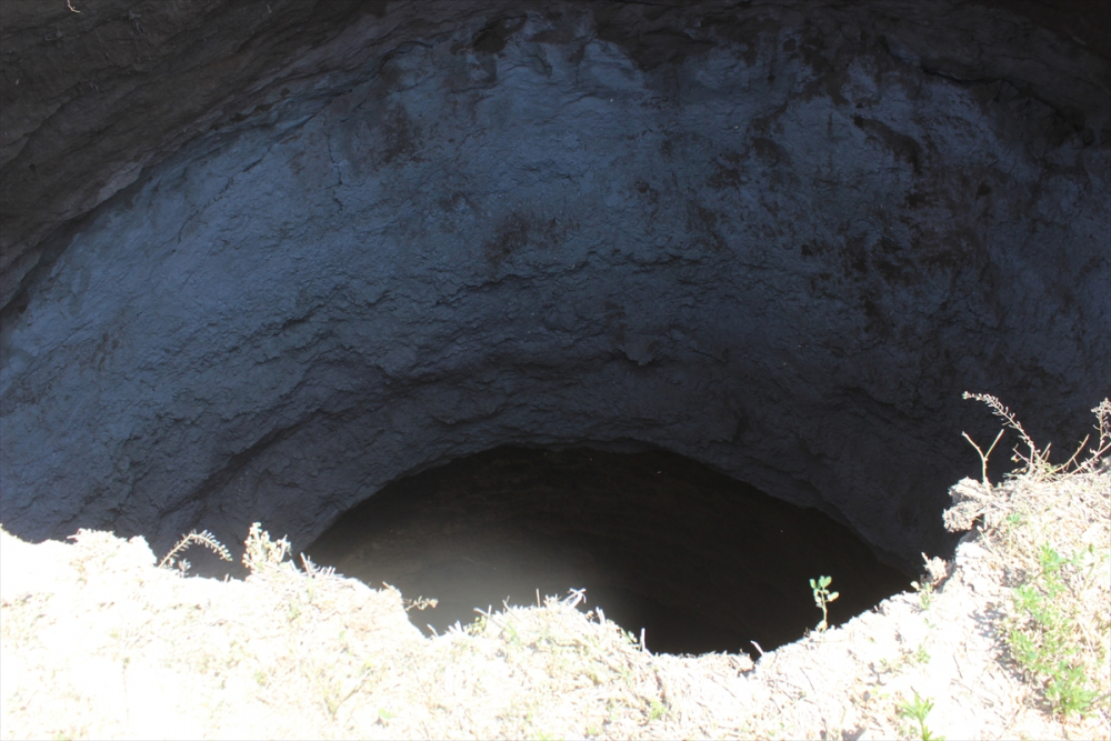 Konya'da 3 metre çapında 65 metre derinliğinde obruk oluştu 8