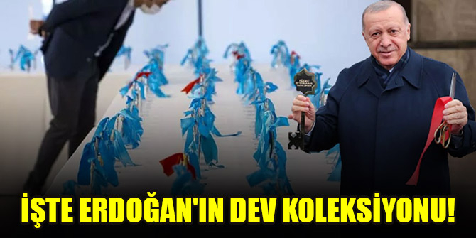 İşte Erdoğan'ın dev koleksiyonu! 1