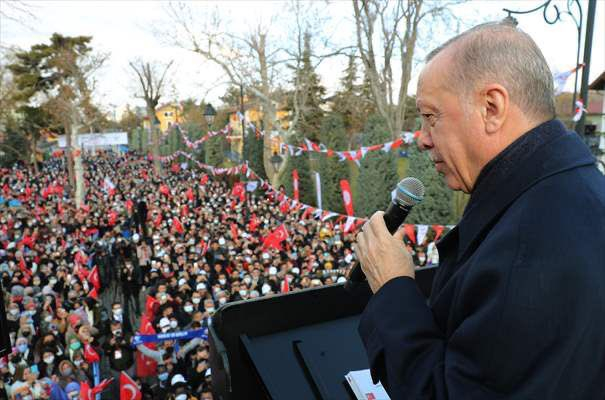 Cumhurbaşkanı Erdoğan'a Konya'da sevgi seli 23