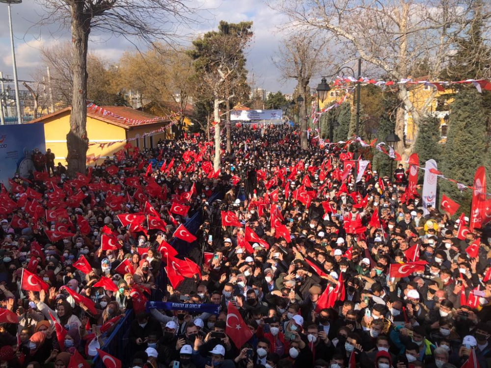Cumhurbaşkanı Erdoğan'a Konya'da sevgi seli 27