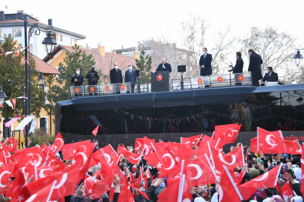 Cumhurbaşkanı Erdoğan'a Konya'da sevgi seli 29
