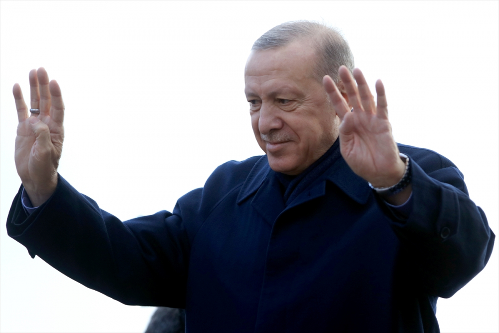 Cumhurbaşkanı Erdoğan'a Konya'da sevgi seli 3