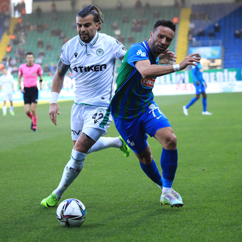 Rizespor 1 -1 Konyaspor İLK YARI SONUCU 5