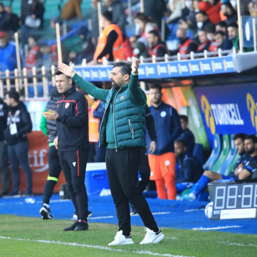 Rizespor 1 -1 Konyaspor İLK YARI SONUCU 6