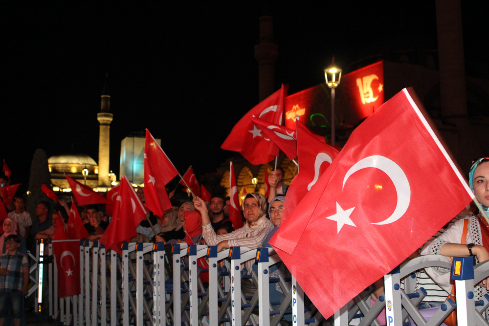 Konya, Mevlana Meydanı'nda 15 Temmuz Şehitlerini andı 29