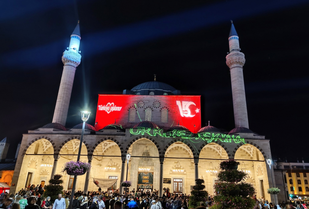 Konya, Mevlana Meydanı'nda 15 Temmuz Şehitlerini andı 34