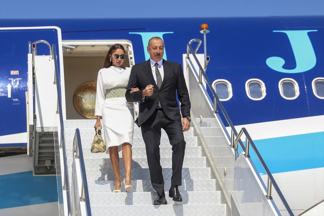 Azerbaycan Cumhurbaşkanı İlham Aliyev ve eşi Konya'da 1