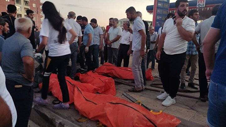 Mardin'deki kaza felaketinin boyutunu gösteren kareler 18