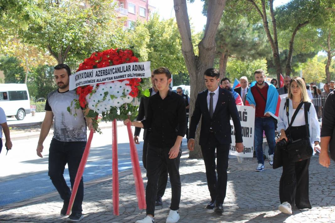 Konya'da Karabağ şehitleri unutulmadı 12