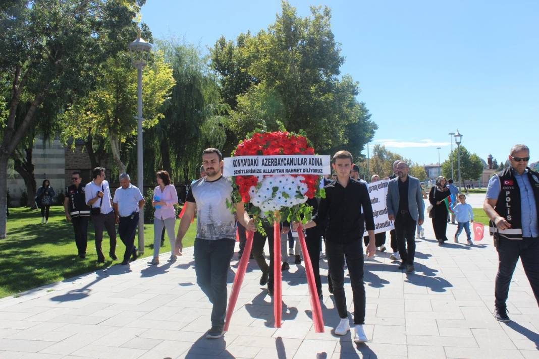 Konya'da Karabağ şehitleri unutulmadı 5