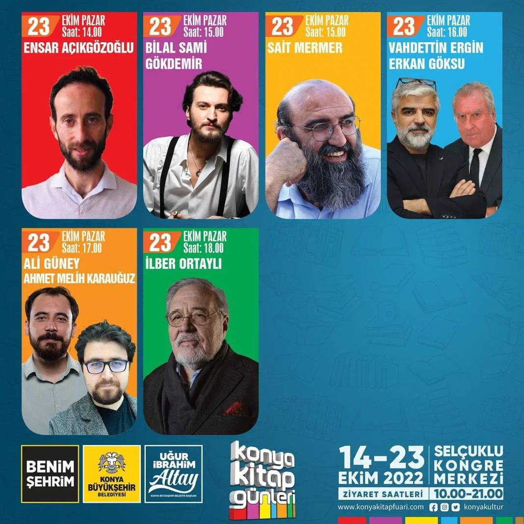 Konya Kitap Günleri 2022 etkinlikleri belli oldu! 10