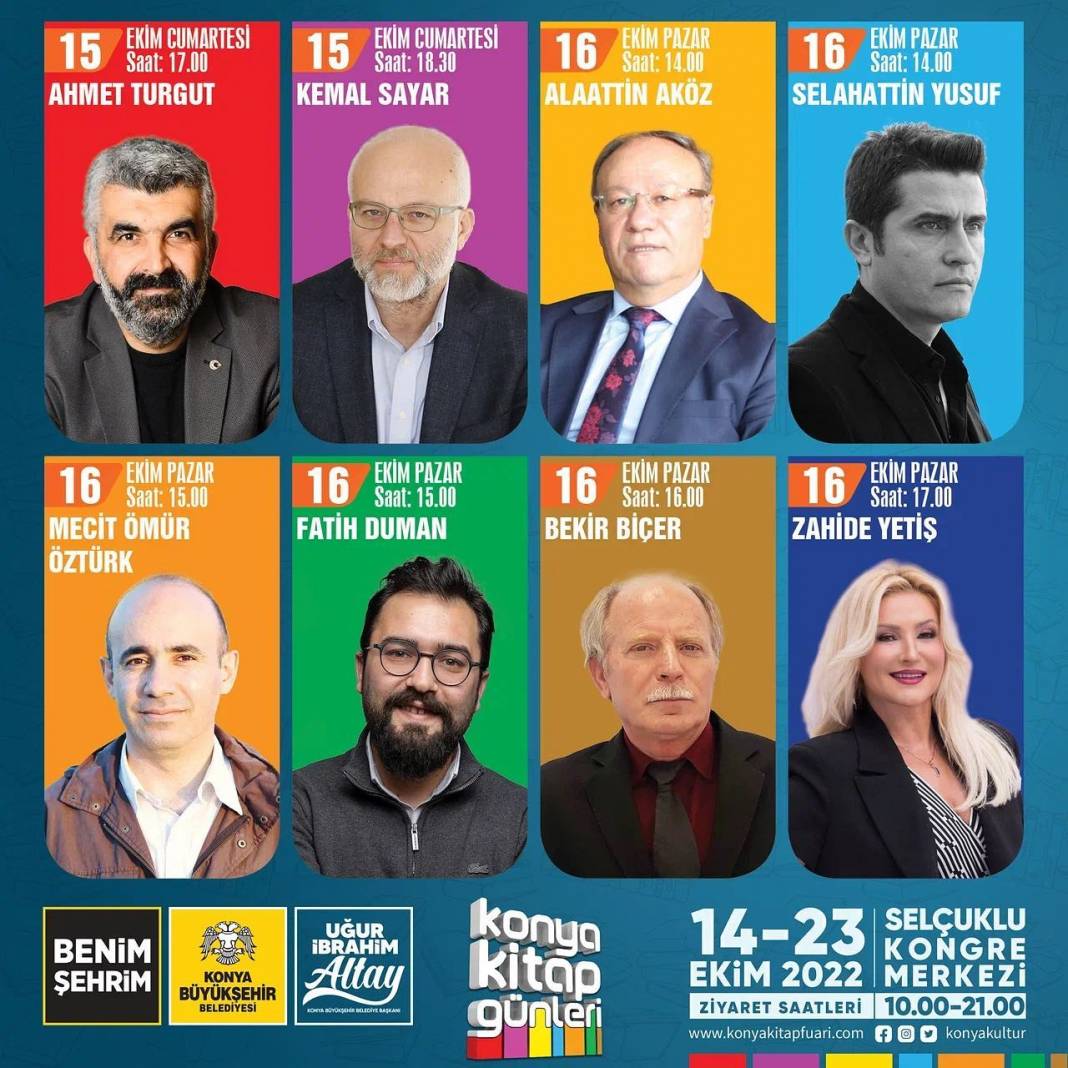 Konya Kitap Günleri 2022 etkinlikleri belli oldu! 3