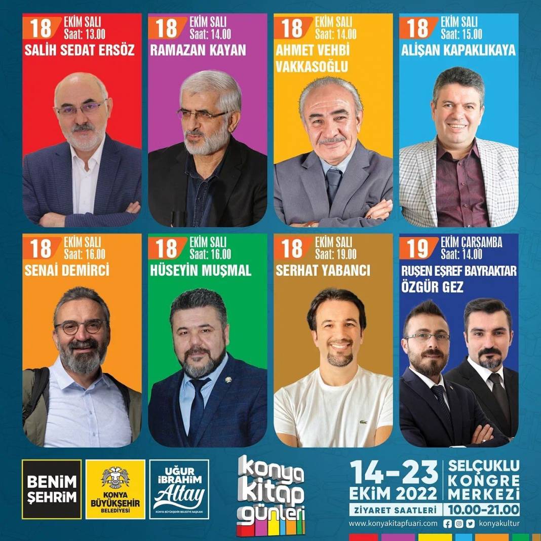 Konya Kitap Günleri 2022 etkinlikleri belli oldu! 5