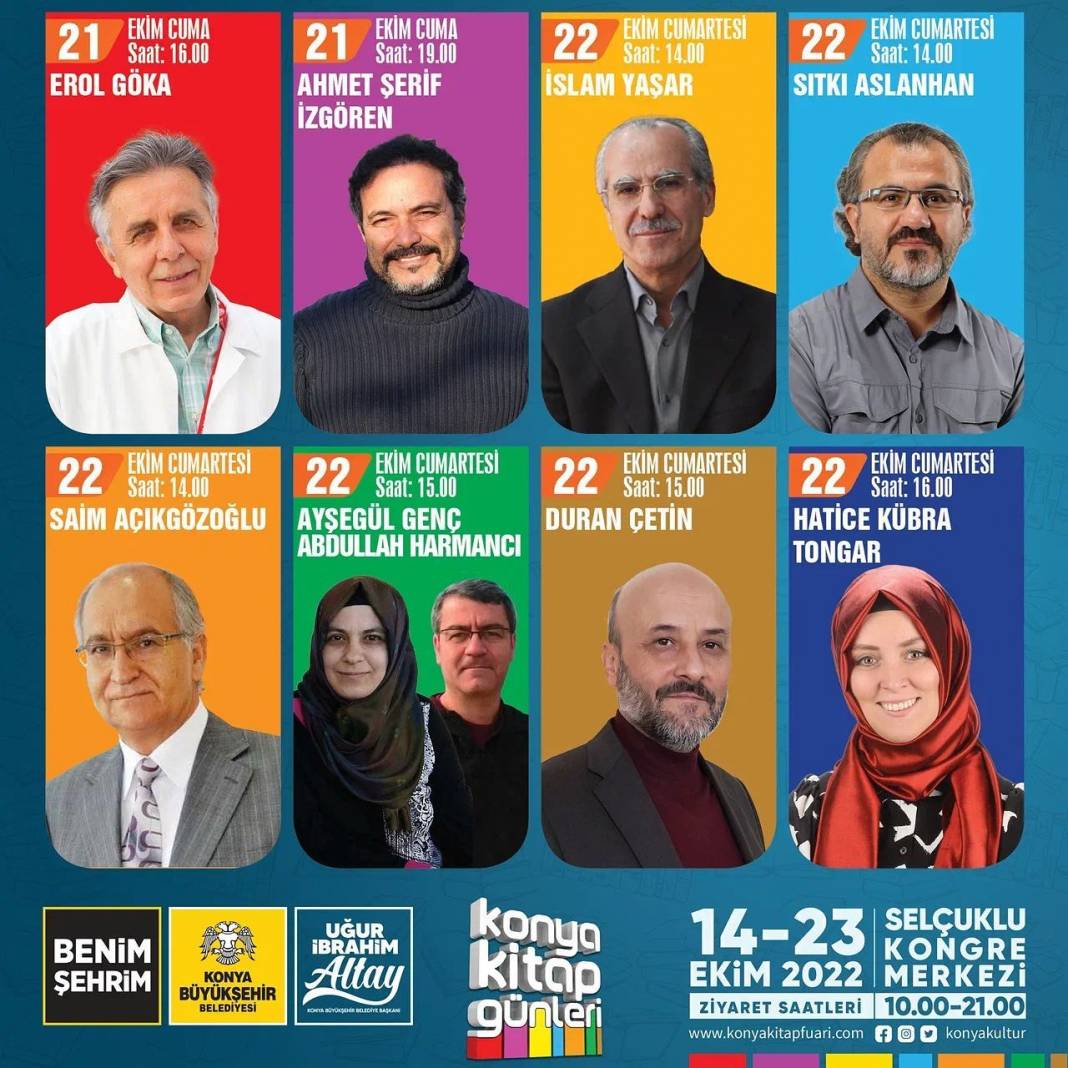 Konya Kitap Günleri 2022 etkinlikleri belli oldu! 8